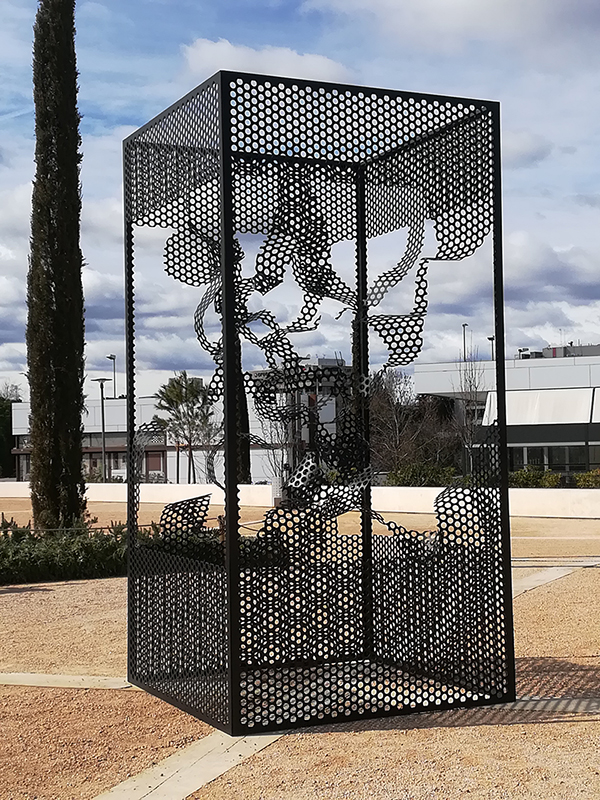 Escultura en el Jardín