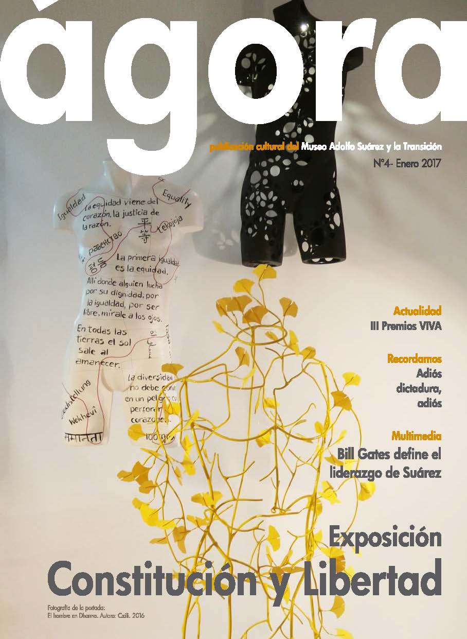 Portada de la revista &Aacute;gora n&ordm; 4 - El Hombre en _Dharma